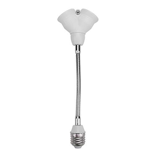 Jammas E27 to 2 E27 LED Light Base Splitter Holder Socket Studio Lamp Bulb Adapter Converters Lamp Holder Converter 2 in 1 Light Base Jammas E27 to 2 E27 LED Light Base Splitter Holder Socket Studio Lamp Bulb Adapter Converters Lamp Holder Converter 2 in 1 Light Base