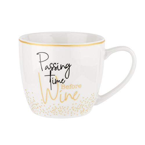 Pimpernel Passing Time Before Wine 16oz Mug