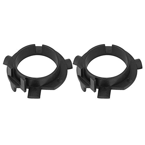 Acouto H7 LED Headlight Bulbs Retainers 1 Pair H7 Car LED Headlight Holder Retainers Headlights Bulbs Adapters Holder Base For KIA K4 K5 Sorento Hyundai Veloster Santa Fe