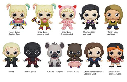 Warner Bros. Birds of Prey - 3D Foam Bag Clip in Blind Bag Warner Bros. Birds of Prey - 3D Foam Bag Clip in Blind Bag