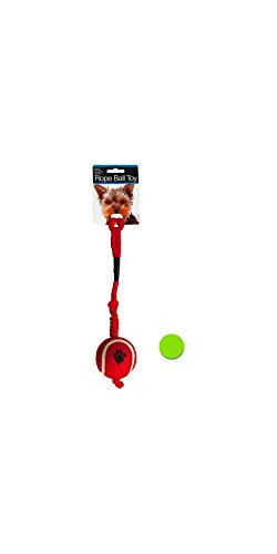Kole KI-DI264 Rope Ball Dog Toy, One Size