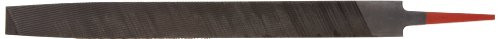 Simonds - 78148100 Mill Hand File, American Pattern, Single Cut, Rectangular, Black Oxide Coating, Medium, 10" Length, 31/32" Width, 11/64" Thickness