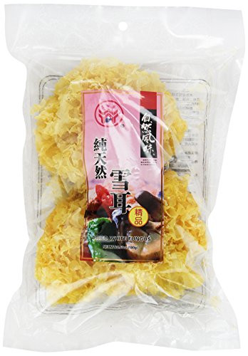 Havista Dried Mushrooms, White Fungus also known as White Coral, 3.5-Ounce