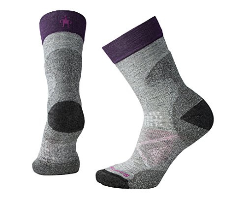Smartwool PhD Pro Light Crew Light Gray SM -Women's Shoe 4-6.5-