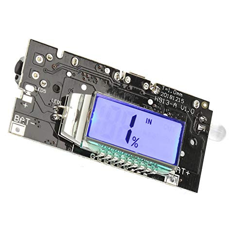 Power Bank Board Overload Protection LCD Display Double USB Overdischarge Protection for 18650 Lithium Batery Charger