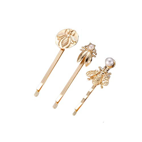 Bee Hairpin Barrette For Girls Hair Clips Honeybee Hair Accessories JA93 -Set E1- Bee Hairpin Barrette For Girls Hair Clips Honeybee Hair Accessories JA93 -Set E1-