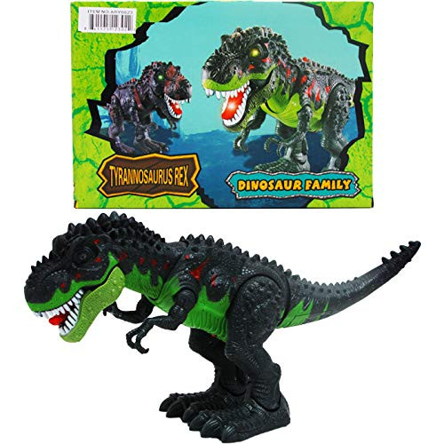 Arcady T-Rex Dinosaur - The Battery Operated Walking Tyrannosaurus with Realistic Lights and Sounds - Collection of Dinosaur Century in Color Box