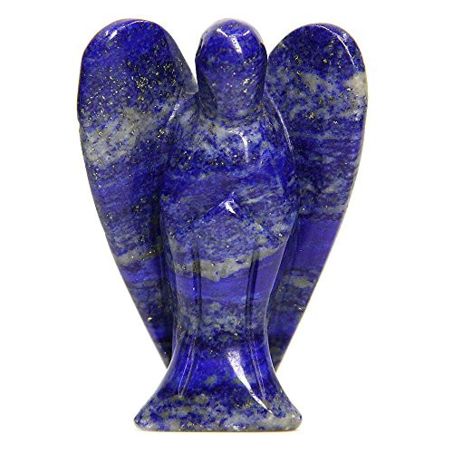 Natural Lapis Lazuli Carved Gemstone Peace Pocket Guardian Angel Healing Statue 2 inch Natural Lapis Lazuli Carved Gemstone Peace Pocket Guardian Angel Healing Statue 2 inch