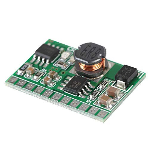 Boost Module, 5V/2.1A UPS Mobile Power Supply DIY Charger Board, Boost DC-DC Converter Module with LED Light Display, for Battery Powered Equipment, Lithium Batteries