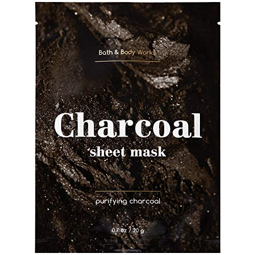 Bath and Body Works PURIFYING CHARCOAL Face Sheet Mask, 1 Sheet