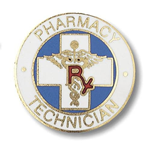 Prestige Medical Emblem Pin, Pharmacy Technician