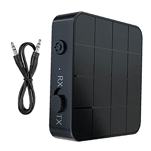 LWWL-Bluetooth Receiver  and  transmiter Audio Transmitter Receiver Wireless Adapter Low Latency Splitter with 3.5mm AUX Cable