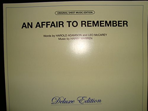 An Affair to Remember Sheet