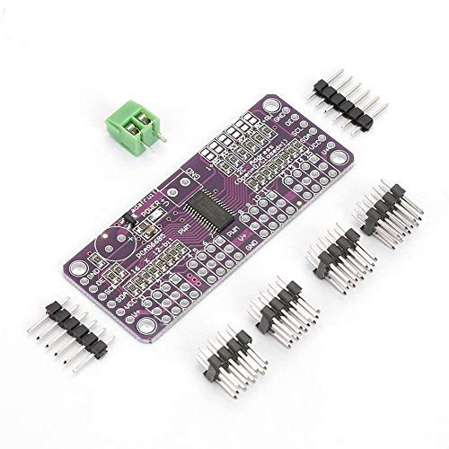 Operating Voltage Range: 2.3V-5.5V Stable Durable PWM Servo Driver, LED Brightness PWM Servo Driver for Raspberry, for Experiment Raspberry