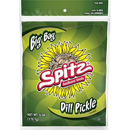 Spitz Sunflower Seeds, Dill Pickle, 6oz Bag Spitz Sunflower Seeds, Dill Pickle, 6oz Bag