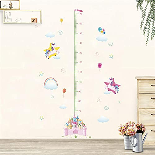 Cute Castle Growth Chart Wall Stickers for Kids Room Home Decor Cartoon Safari Mural Art DIY Height Measure Wall Decals Cute Castle Growth Chart Wall Stickers for Kids Room Home Decor Cartoon Safari Mural Art DIY Height Measure Wall Decals