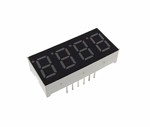 0.36" 4 Digit 7-Segment LED Display DIP Common Anode - Green
