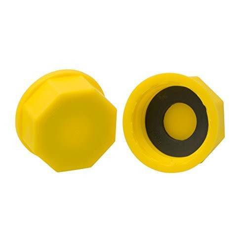 EZ-POUR Gas Can Cap - Solid Base Replacement Gas Tank Cap -Coarse Thread-