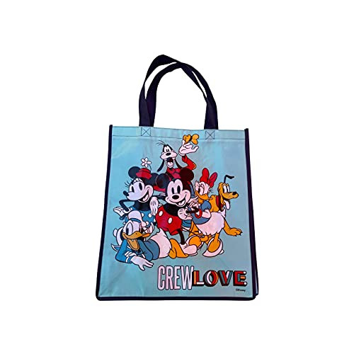 Disney's Mickey Mouse and Friends Crew Love Large Reusable Tote Bag