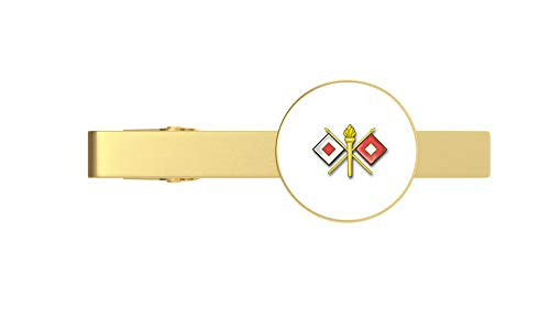 HOF Trading Gold US Army Signal Corps Military Gold Tie Clip Tie Bar Veteran Gift HOF Trading Gold US Army Signal Corps Military Gold Tie Clip Tie Bar Veteran Gift