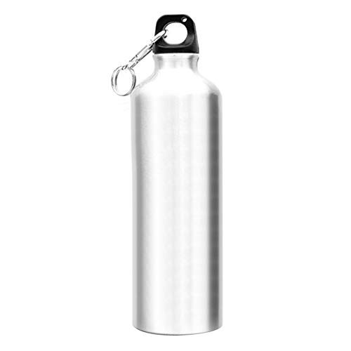 smallwoodi Water Bottle, 750ml Aluminium Alloy Outdoor Camping Bicycle Exercise Sport Water Bottle Cup Silver smallwoodi Water Bottle, 750ml Aluminium Alloy Outdoor Camping Bicycle Exercise Sport Water Bottle Cup Silver