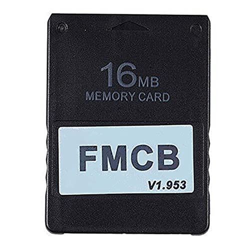Ontracker FMCB v1.953 Card Memory Card for PS2 Playstation 2 Free McBoot Card 8 16 32 64MB -Black