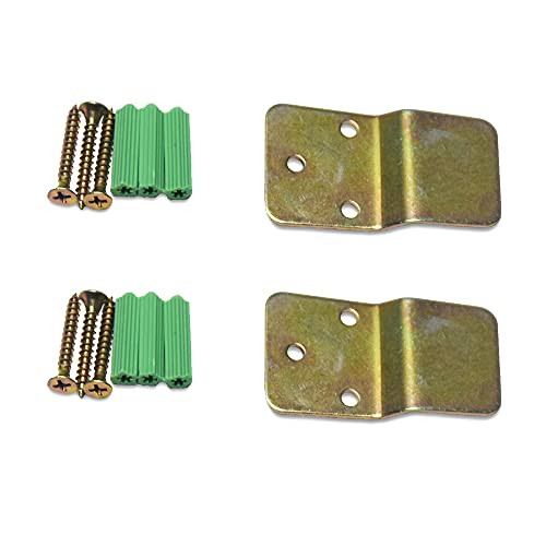 BrightRoom Wall Fan Mounting Bracket Oscillating Supports, Bracket for Ceiling Fan Mounting Universal,Oscillating Fan Wall Mount 2 Pack