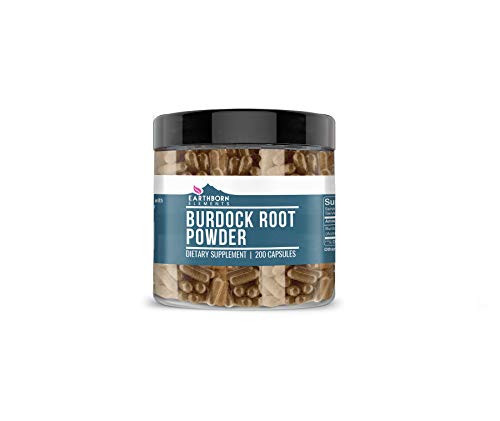 Burdock Root -200 Capsules- Promotes Well-Being, Improved Circulation -440 Mg/Serving-