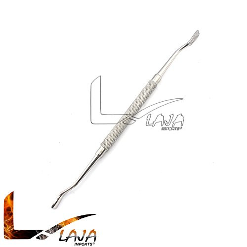LAJA IMPORTS Howard 12A Bone File Double Ended Straight/Cross SERRATIONS