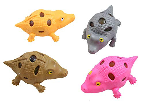 Curious Minds Busy Bags Set of 4 Alligator Squishy Water Bead Stress Ball - Mesh Fun Fidget - Crocodile Gator - Blob Webby Mesh Ball - Squishy Fidget Ball Curious Minds Busy Bags Set of 4 Alligator Squishy Water Bead Stress Ball - Mesh Fun Fidget - Crocodile Gator - Blob Webby Mesh Ball - Squishy Fidget Ball