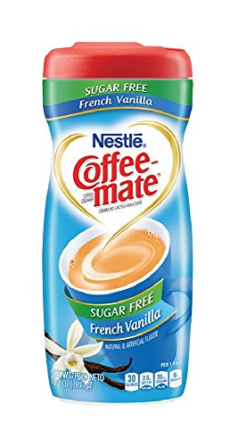 Coffee Mate French Vanilla Sugar Free Coffee Creamer 10.2 Oz (Pack of 2)
