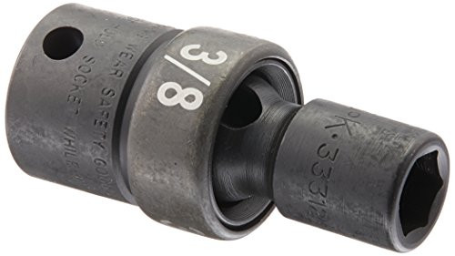 SK Hand Tool 33312 3/8-Inch Drive Swivel Impact Socket, 3/8-Inch