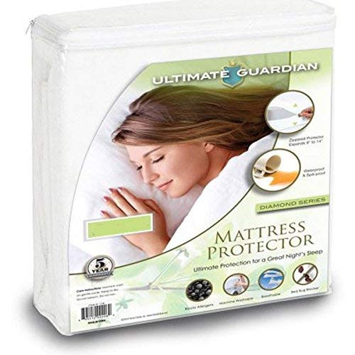 Zippered Mattress Encasement - Bed Bug Proof, Dust Mite Proof Mattress Cover - Waterproof Mattress Protector /Ultimate Bed Bug Blocker Zippered Mattress Protector/Also Help with Asthema (KING) Zippered Mattress Encasement - Bed Bug Proof, Dust Mite Proof Mattress Cover - Waterproof Mattress Protector /Ultimate Bed Bug Blocker Zippered Mattress Protector/Also Help with Asthema (KING)