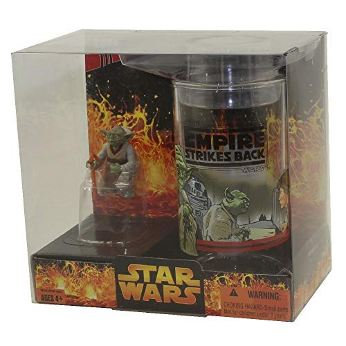 Star Wars the Empire Strikes Back Yoda Exclusive Cup with Figure Star Wars the Empire Strikes Back Yoda Exclusive Cup with Figure