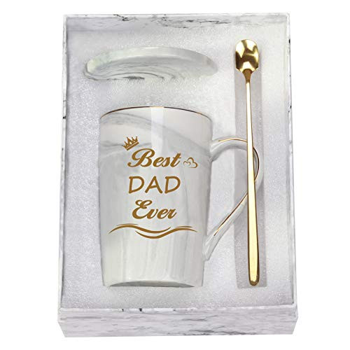 Best Dad Ever Mug Best Dad Coffee Mug Gifts Best Dad Ever Coffee Mug Birthday Fathers Day Mugs for Dad from Daughter Son Best Dad Coffee Mug Gifts for Father 14 Ounce Gray with Gift Box Spoon Coaster Best Dad Ever Mug Best Dad Coffee Mug Gifts Best Dad Ever Coffee Mug Birthday Fathers Day Mugs for Dad from Daughter Son Best Dad Coffee Mug Gifts for Father 14 Ounce Gray with Gift Box Spoon Coaster