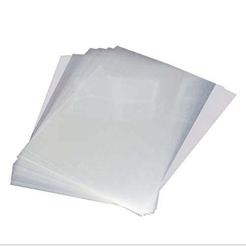 30 Sheets 8.5 x 11 Inches 100 percent Clear Transparency Film for Inkjet Printers Silk Screen Printing Overhead Projector Film