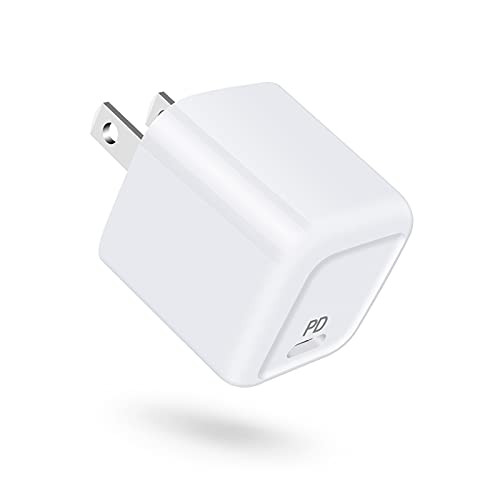 USB C Fast Wall Charger, 20W Mini iPhone 12 Fast Charger PD 3.0 USB-C Power Adapter Type C Wall Charger for iPhone 12/12 Pro Max/11 Pro Max, Pixel 6/5/4/3 XL, LG, Samsung Galaxy S21 plus S20