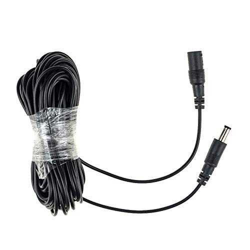 CKK 10m-30ft- 2.1x5.5mm Dc 12v Power Extension Cable for CCTV Wireless Security Camera System IP Camera NVR Standalone