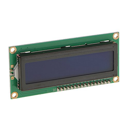 Baosity 2PCS IIC I2C Serial 1602 16x2 Character LCD Module Display Blue for
