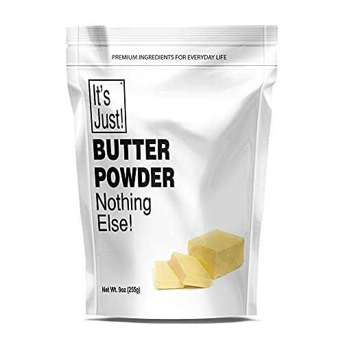 It's Just - GrassFed Butter Powder, Made from Real Butter, Made in USA, 9oz