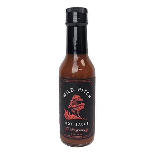 Wild Pitch Hot Sauce - The Original - Jalapeno Cayenne Habanero Medium-Hot Sauce, 5 Ounce