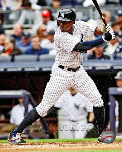 MLB Curtis Granderson New York Yankees 2013 Action Photo 8x10