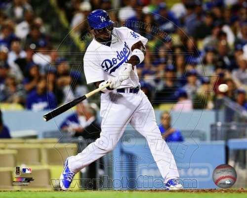 MLB Yasiel Puig Los Angeles Dodgers First Home Run Photo 8x10 June 4, 2013