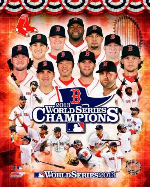 MLB Boston Red Sox 2013 World Series Champions Team Composite Photo 8x10 MLB Boston Red Sox 2013 World Series Champions Team Composite Photo 8x10