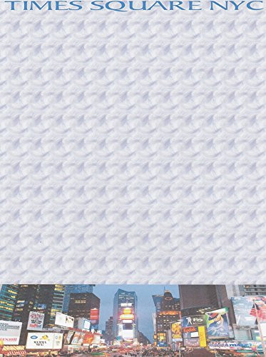 Times Square NYC Stationery Printer Paper 26 Sheets