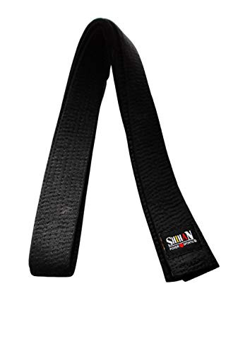 Shihan Martial Arts Karate Black Belt 8.6ft Long -260cm- Black Belt for Martial Arts Karate Taekwondo Judo