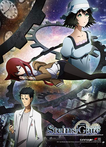 Great Eastern Entertainment Steins Gate Key Art High-End Wall Scroll Multi