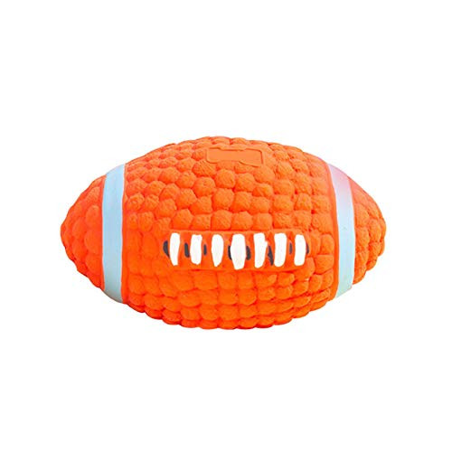Xuecai Latex Dog Chewing Squeaky Ball Toys Rugby Football Fetch Play Toy for Puppy Small Medium Pets Dog 2021 New Xuecai Latex Dog Chewing Squeaky Ball Toys Rugby Football Fetch Play Toy for Puppy Small Medium Pets Dog 2021 New