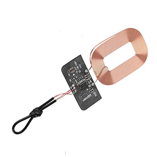 V BESTLIFE Wireless Charging Receiver Module, DIY 5V 1A Qi Standard Wireless Charging Coil Receiver Module Circuit Board for All Qi Standard Phones V BESTLIFE Wireless Charging Receiver Module, DIY 5V 1A Qi Standard Wireless Charging Coil Receiver Module Circuit Board for All Qi Standard Phones