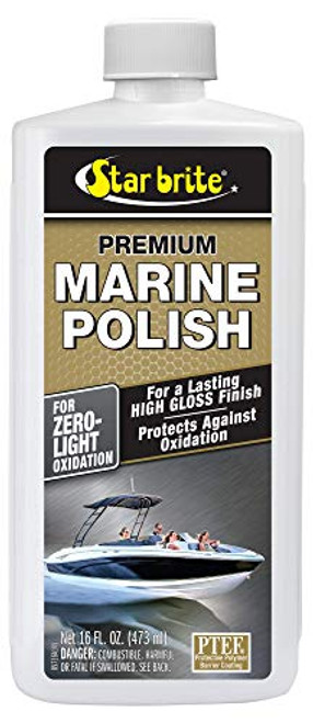 Star brite Premium Marine Polish Boat Wax with PTEF, 16 oz Star brite Premium Marine Polish Boat Wax with PTEF, 16 oz